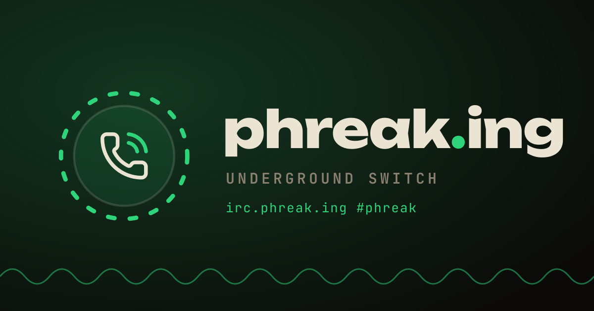 Phreak.ing – en internett-telefonsentral
